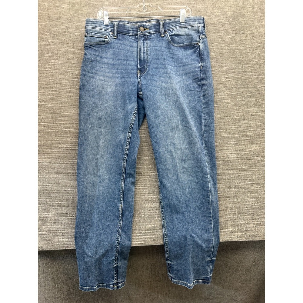 Sonoma Goods For Life Flexwear Jeans Mens 34x30 Blue Mid‎ Rise Straight Leg